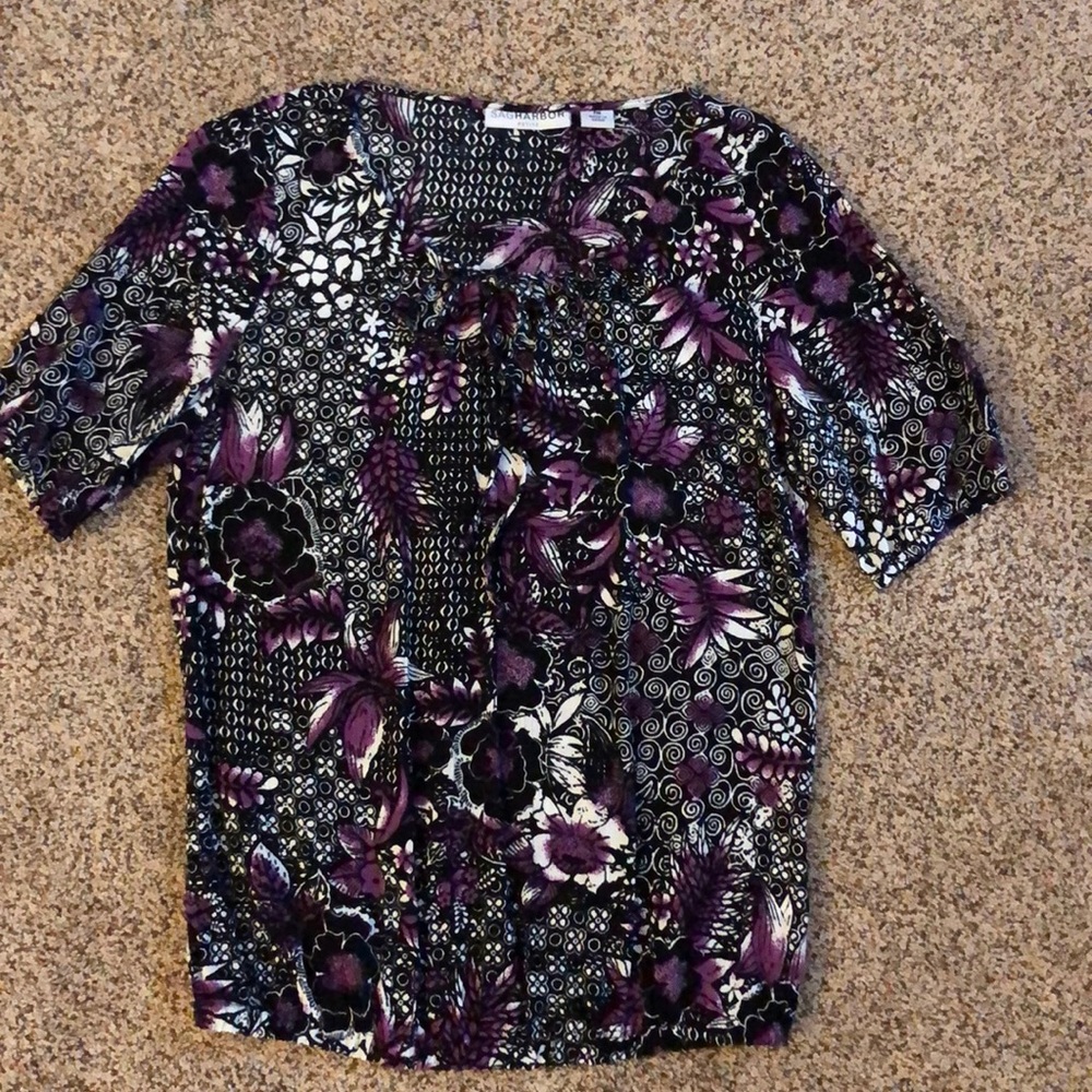 Blouse by Sagharbor Petites.